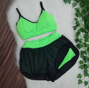 Conjunto Top + Short Duplo Suplex DryFit Fitness