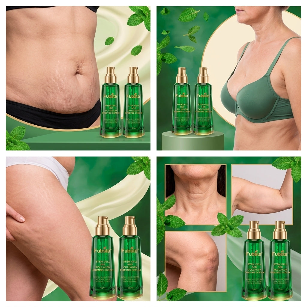 Transformação com o Sérum Collagen Green Fubsta